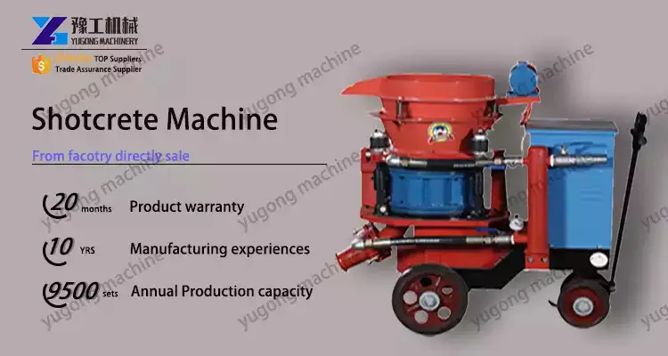 Pz3 Concrete Nozzle Spray Shotcrete Machine