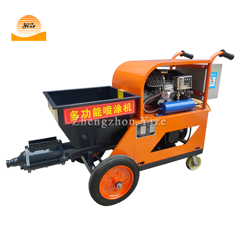 Electric Mini Plastering Cement Sand Mortar Spraying Machine Wall Cement Mortar Spray Plaster Machine