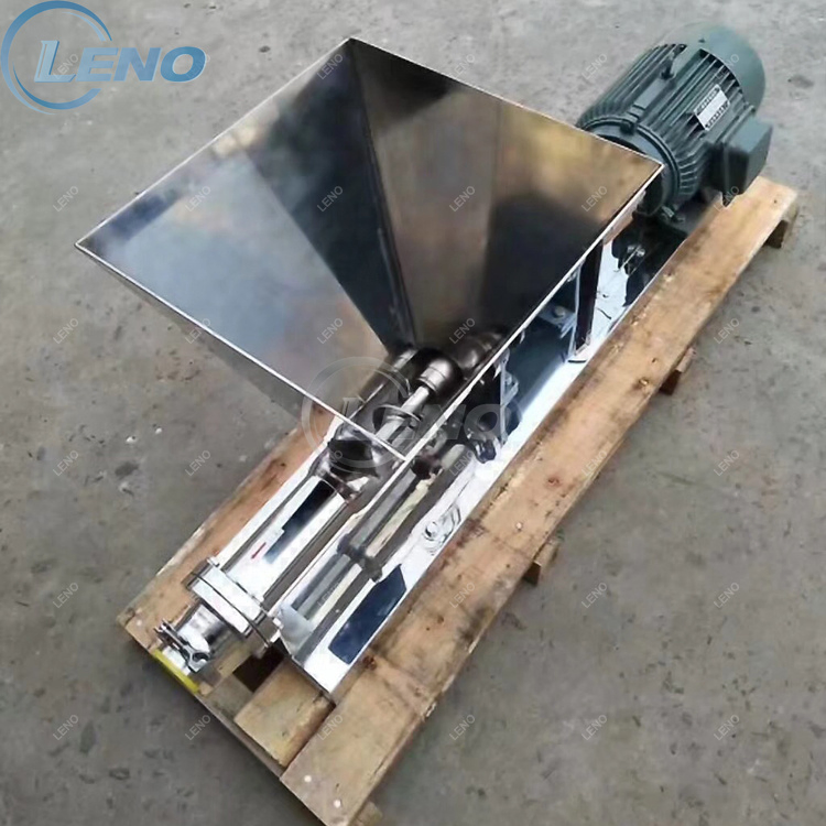 High Sale SS304 SS316L Mortar Plaster Screw Pump for Sewage