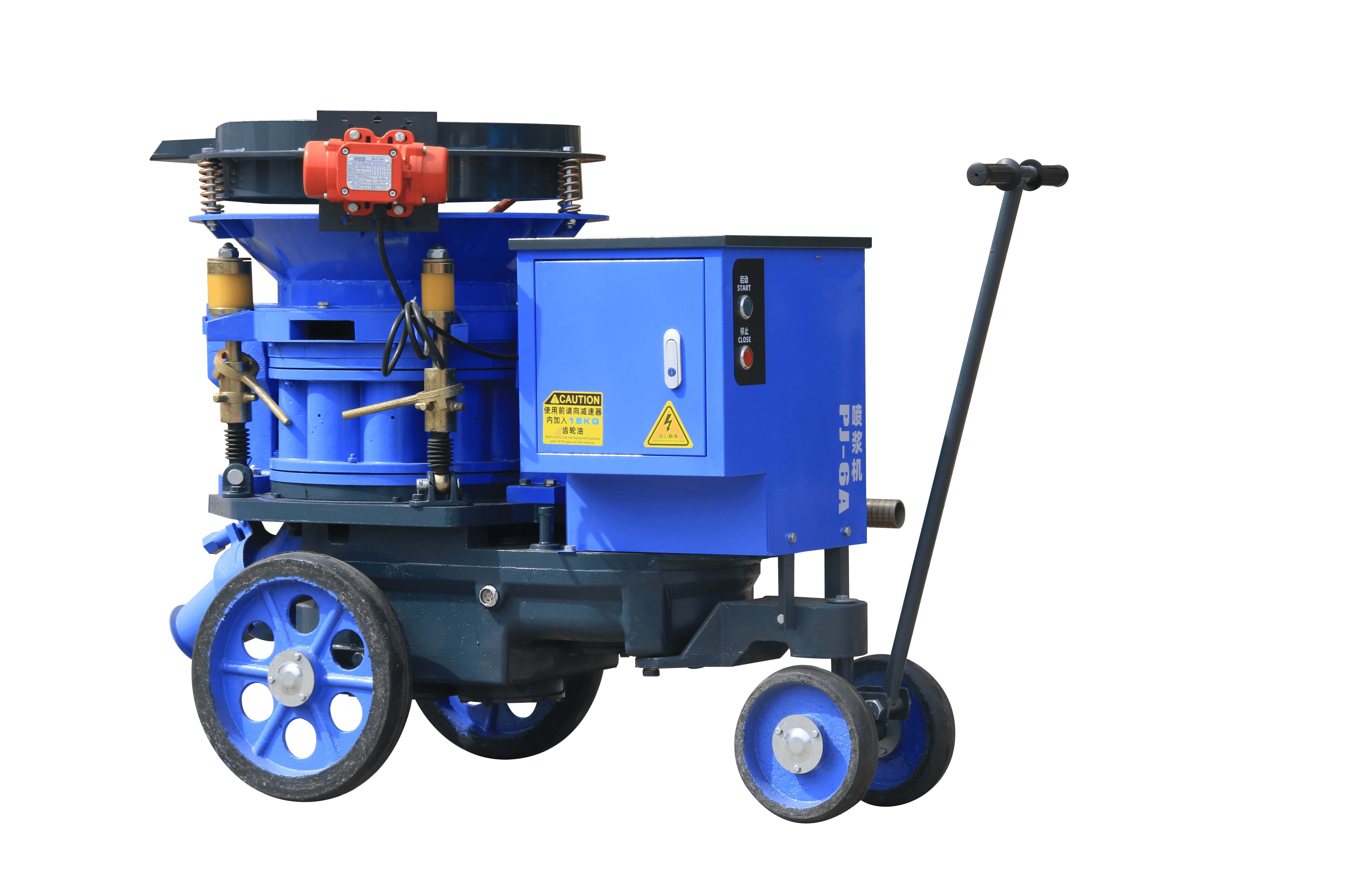 Hot Sale New Condition PJ- 6a Shotcrete Machine Tunnel Dry-Mix Mortar Sprayer Construction Concrete Sprayer Gunite Machines