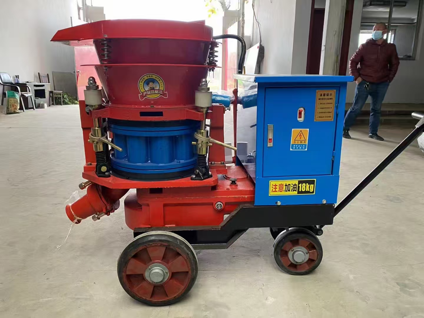 Dry Mix Concrete Shotcrete Machine Concrete Spraying Machine for Mining and Slope Protection