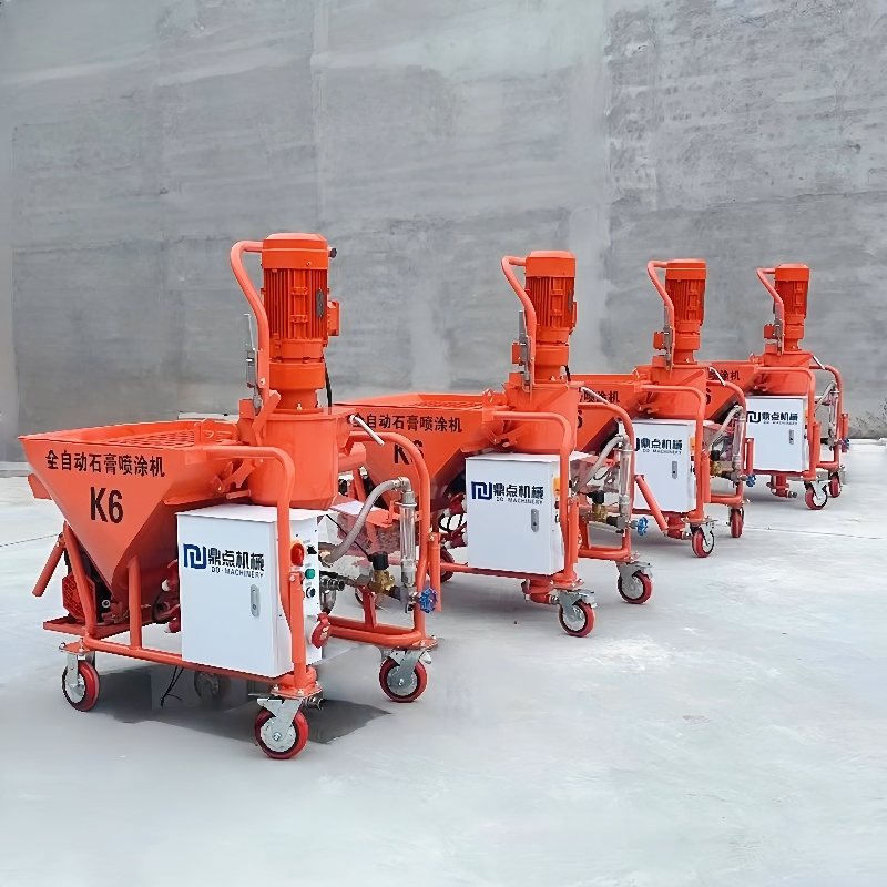 Cement Spraying Machine 220V/380V Automatic Gypsum Plastering Mortar Spray Machine Plastering Wall Machine