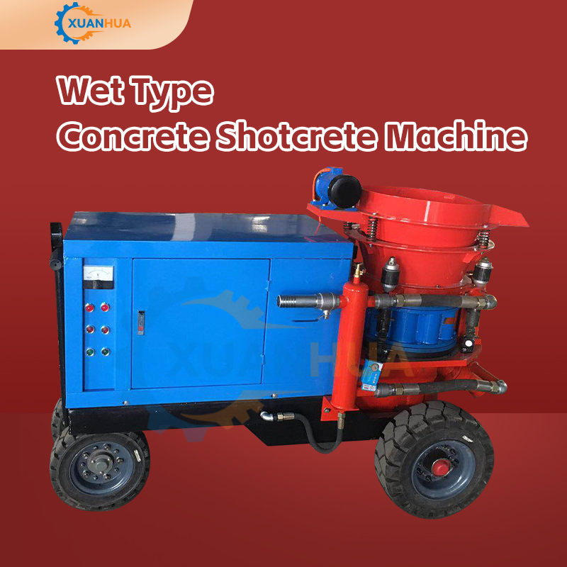 Henan Shotcrete Machine Wet Mix Concrete Spraying Shotcrete Machine