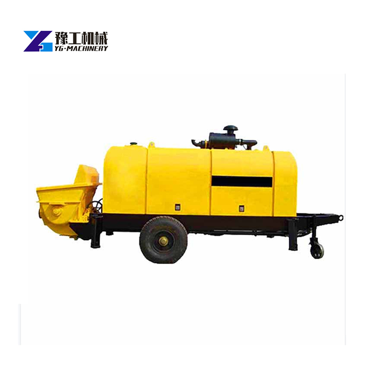 Small Mini Cement Mortar Piston Mortar Grouting Machine Concrete Pump