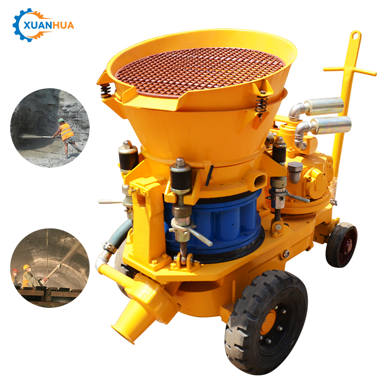 Pz-3/5/7 Factory Direct Air Dry Wet Mix Concrete Pump Gunite Shotcrete Machine