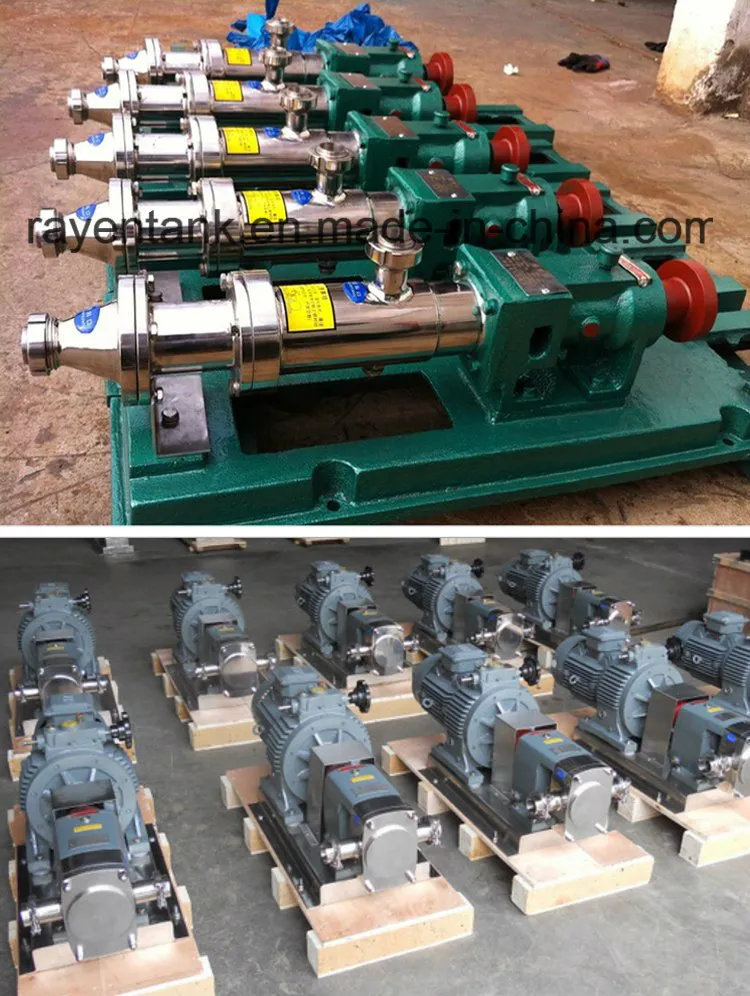 Sanitary Screw Pump Detail