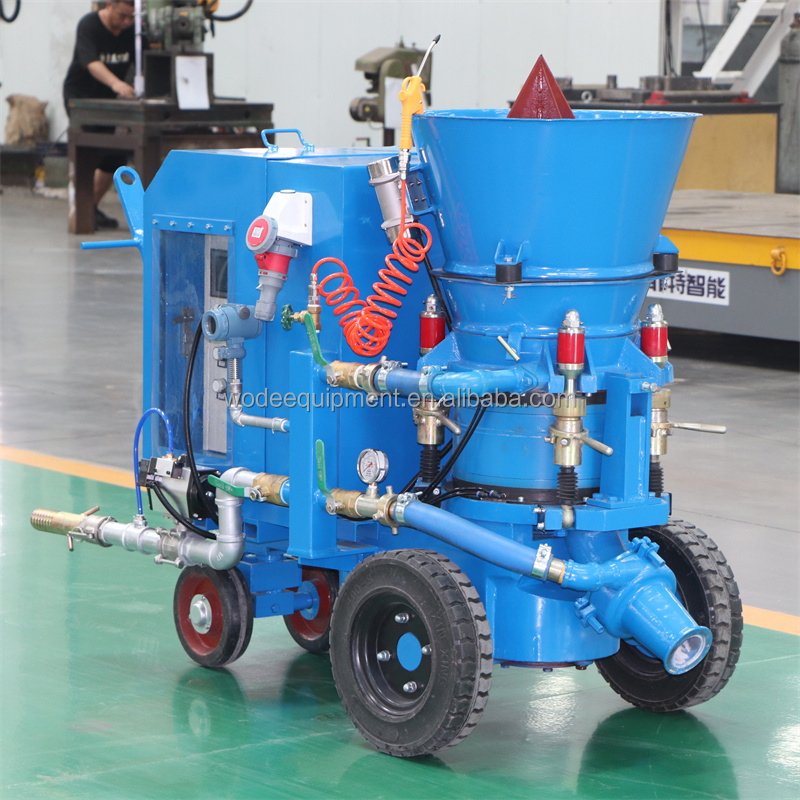 Refractory Spray Machine Civil Engineering Machine Environmental Concrete Sprayer Refractory Dry Mix Shotcrete Machine