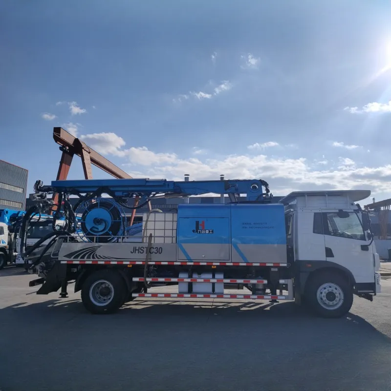 Shotcrete machine display 4