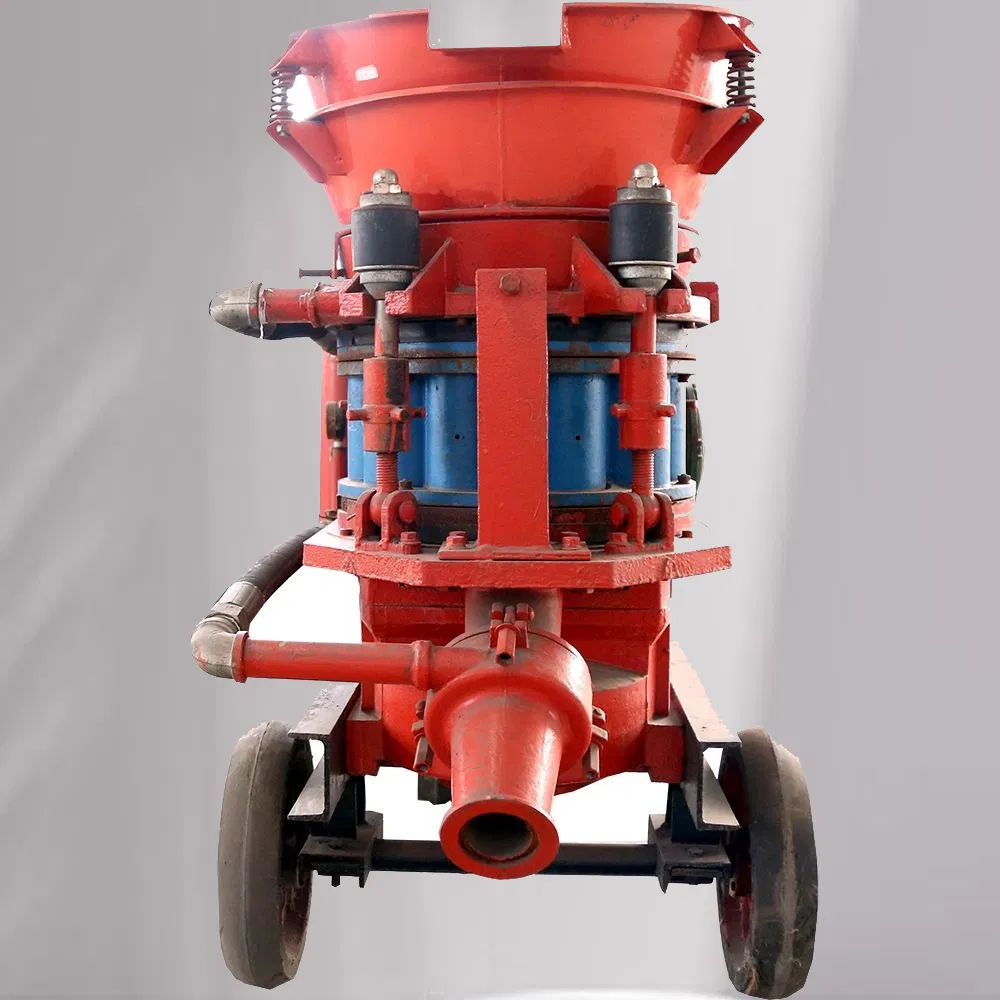 Pz-3 Electric Dry Wet Mix Shotcrete Concrete Spray Machine Tunnel Diesel Refractory Castable Mortar Pump Shotcrete Gunite Machine with CE