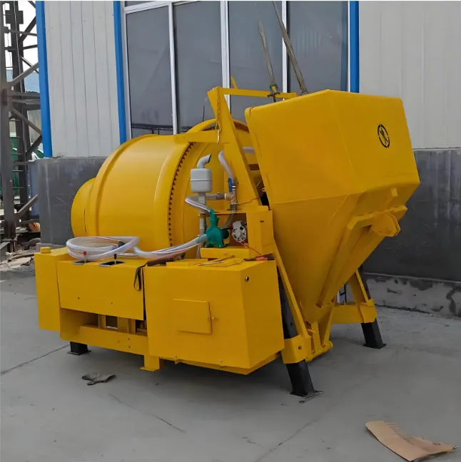 Wheeled Concrete Mixing