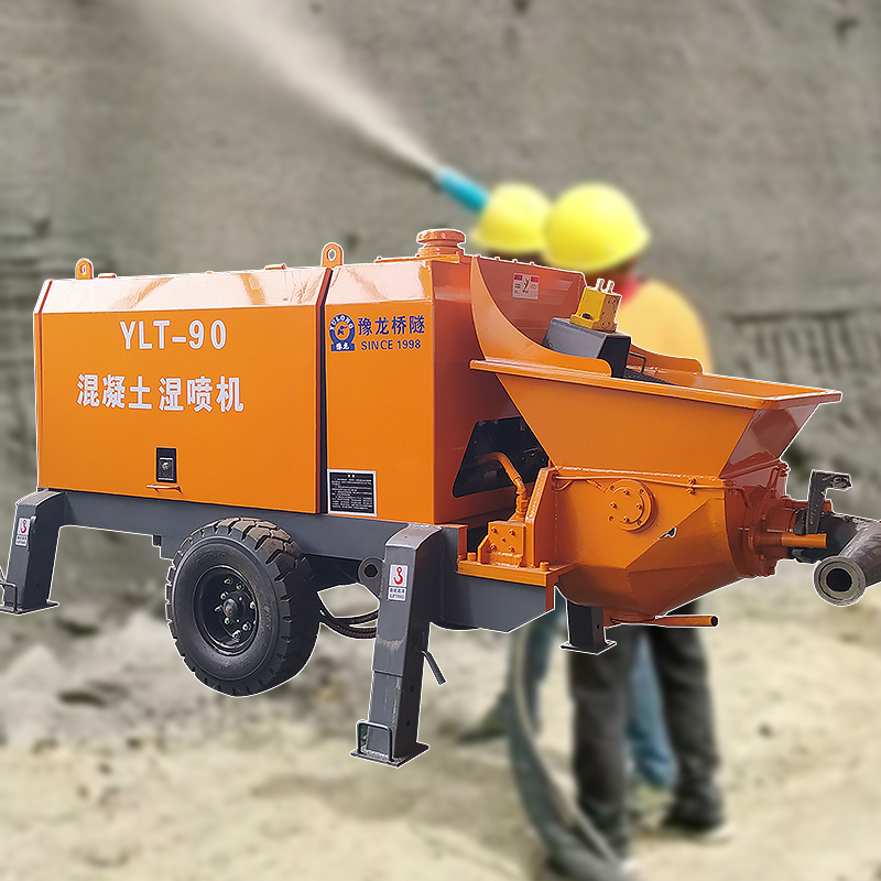 Concrete Spraying Machine Dry Mixplaster Pump Spraying Machineconveyor and Shotcrete Machine Mini Shotcrete Machine