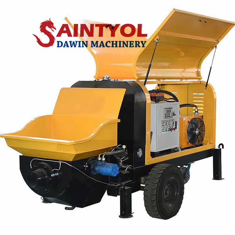 Hydraulic Concrete Pump for High Building Construction Beton Pump