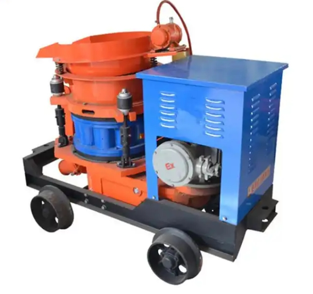 Pz-3/5/7 Concrete Injection Shoot Throwing Machine Dry Wet Mix Concrete Spray Shotcrete Shot-Blasting Machine