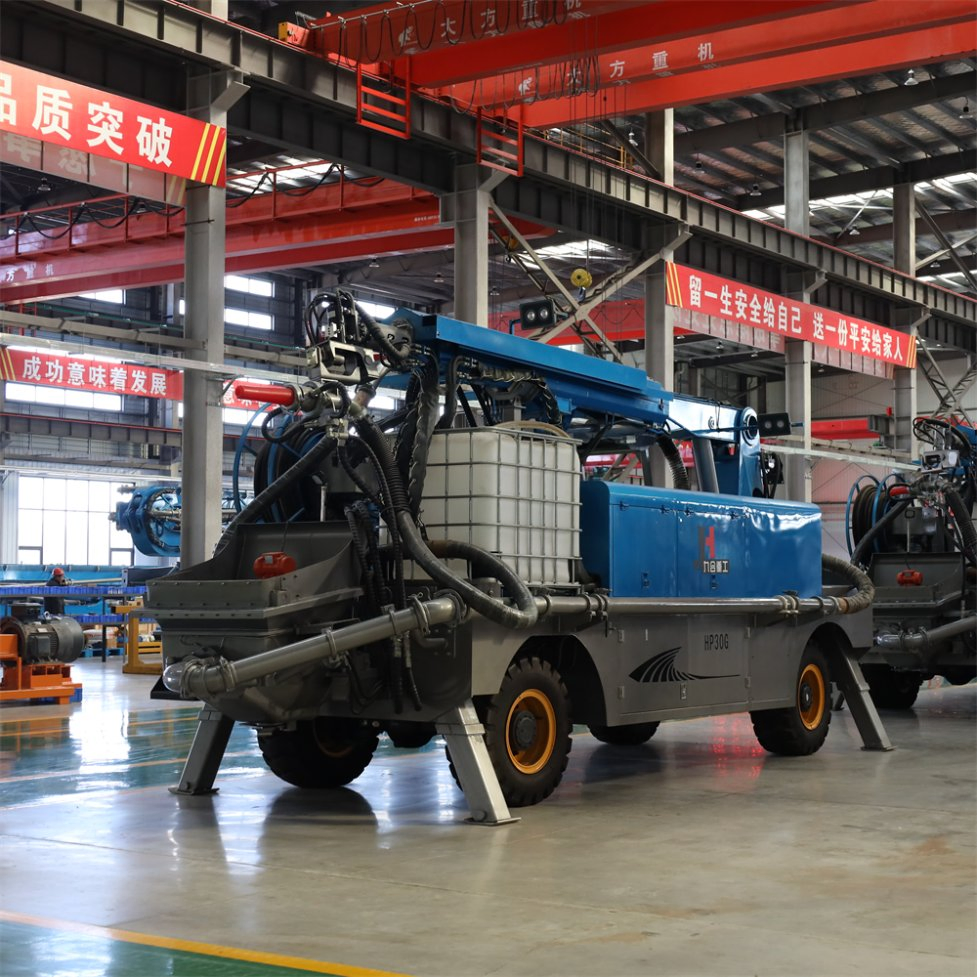 Concrete Sprayer Wet Mix Shotcrete Pump Machine with Robot Arm for Tunnel
