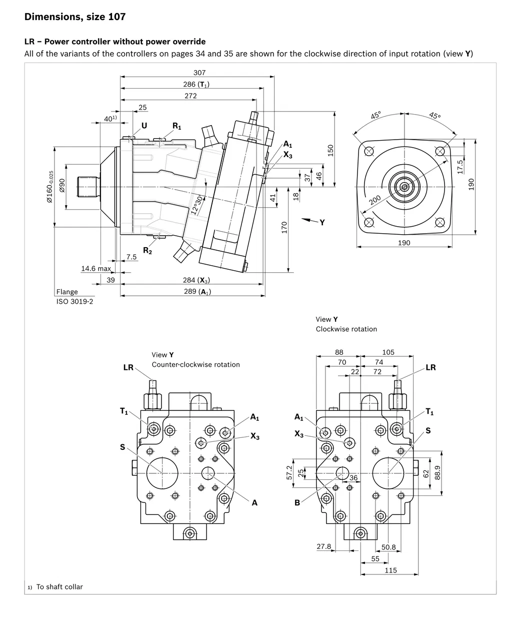 Technical Drawing Dimensions