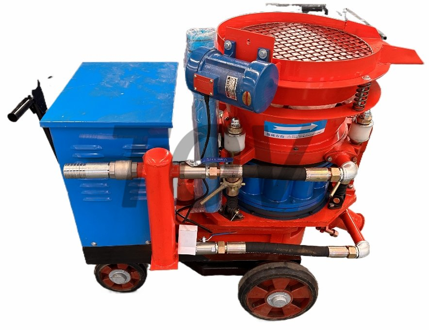 Shotcreting Machine Shot Concrete Spraying Jet Portable Mini Small Electric Wet Mix Shotcrete Machine Pump for Sale