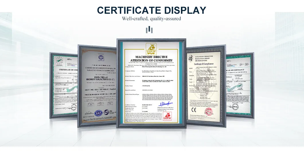 Certifications