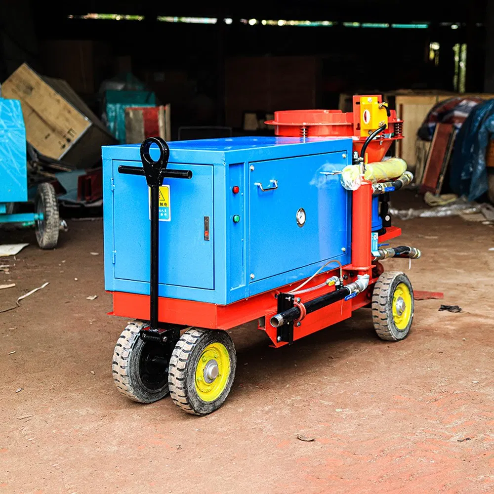 Strong Adaptability Construction Equipment High Precision High Pressure Cocrete Small Portable Shotcrete Machine