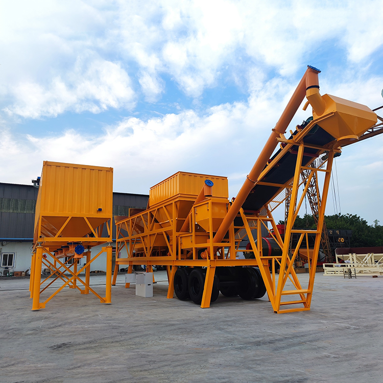 YILI Fully Automatic Cheap 40m&sup3;/h Small Portable Dry Mix Mobile Concrete Batching Plant