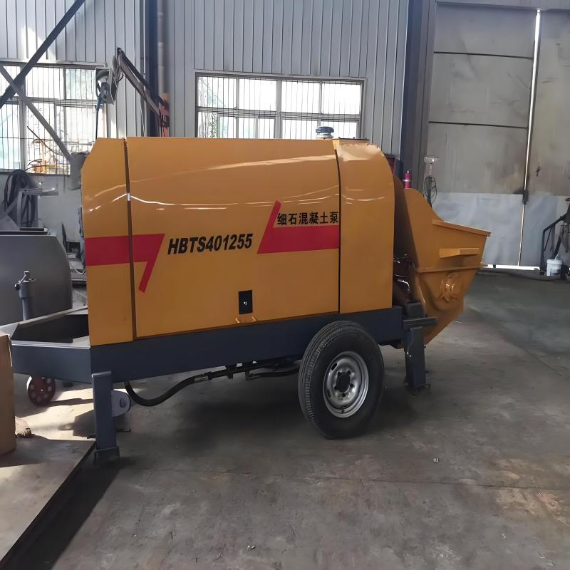 Factory Concrete Trailer Pump Diesel Automatic Concrete Pump