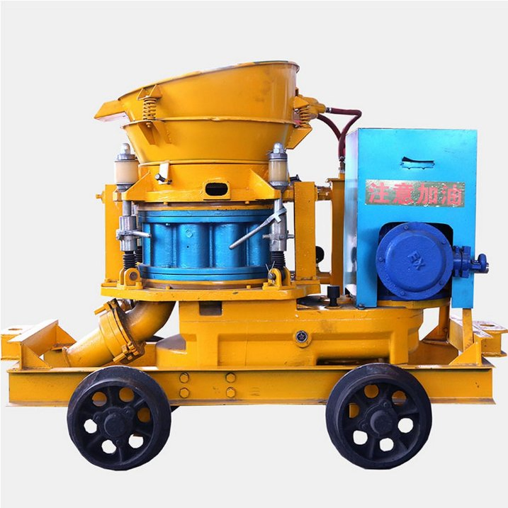 Underground Mining Tunnel Construction Auto Dry Wet Mix Concrete Spray Wall Plasterin Electric Refractory Reinforcement Gunite Explosion Proof Shotcrete Machine