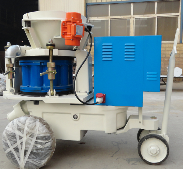 Construction machinery concrete spraying machine dry mix shotcrete gunite machine for tunnel