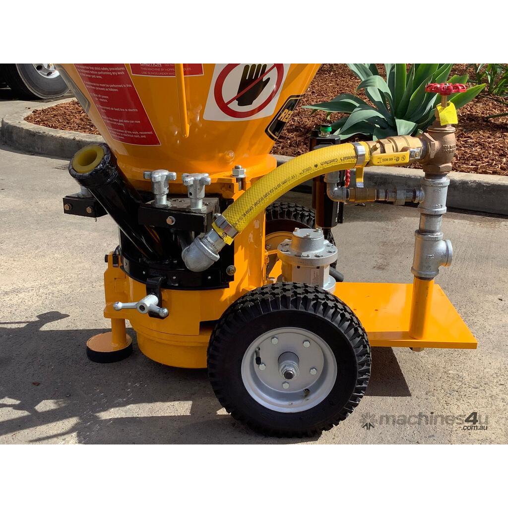 Reed Sova Gunite Machine New Dry Mix Shotcrete with Engine and Pump Core Components Concrete Equipment