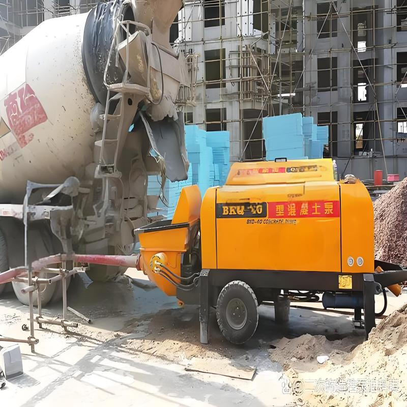 Mounted Transfer Concrete Pump Hydraulic Cement Concrete Truck