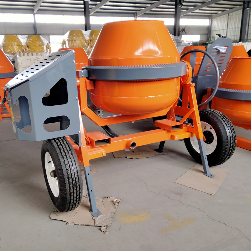 Mobile Continuous Concrete Cement Mixer350L 400L 500L Concrete Mixers Towable