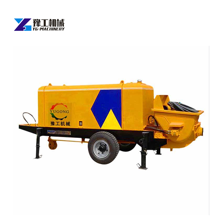 Small Mini Cement Mortar Piston Mortar Grouting Machine Concrete Pump