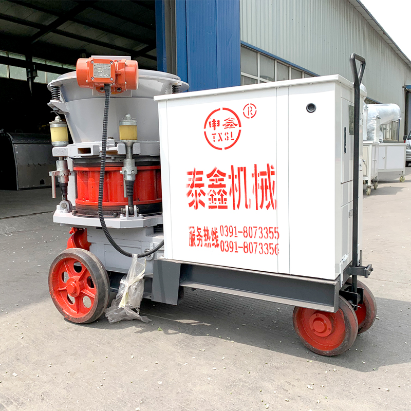 Customize Motor Pumpcrete Machine Wet Shotcrete Machine Dry-mix Concrete Gunite for Pool Making