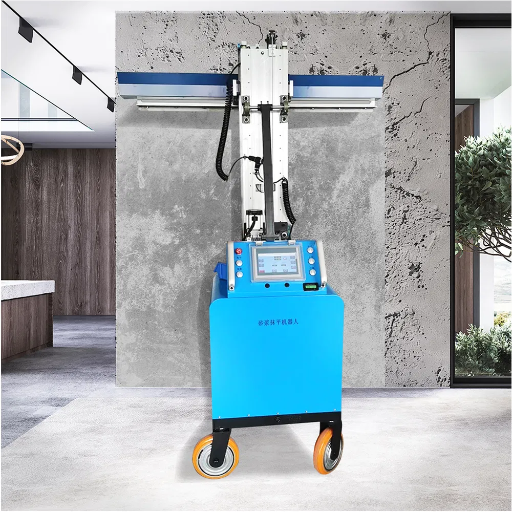 Wall Render Cement Mortar Spray Plastering Machine with Long Reach Capability