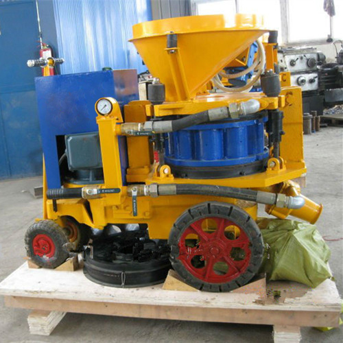 Pz-5 Gypsum Concrete Spray 5M3/H Type Durable Spare Parts Wet Gunite Dry Mix Shotcrete Spraying Shotcrete Gunite Machine Price