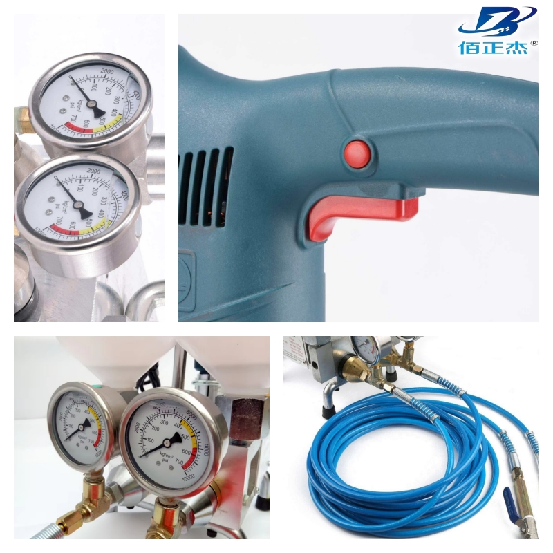 9999 Double Liquid Polyurethane Foam/Epoxy Resin Injection Grouting Machine for Concrete Structure