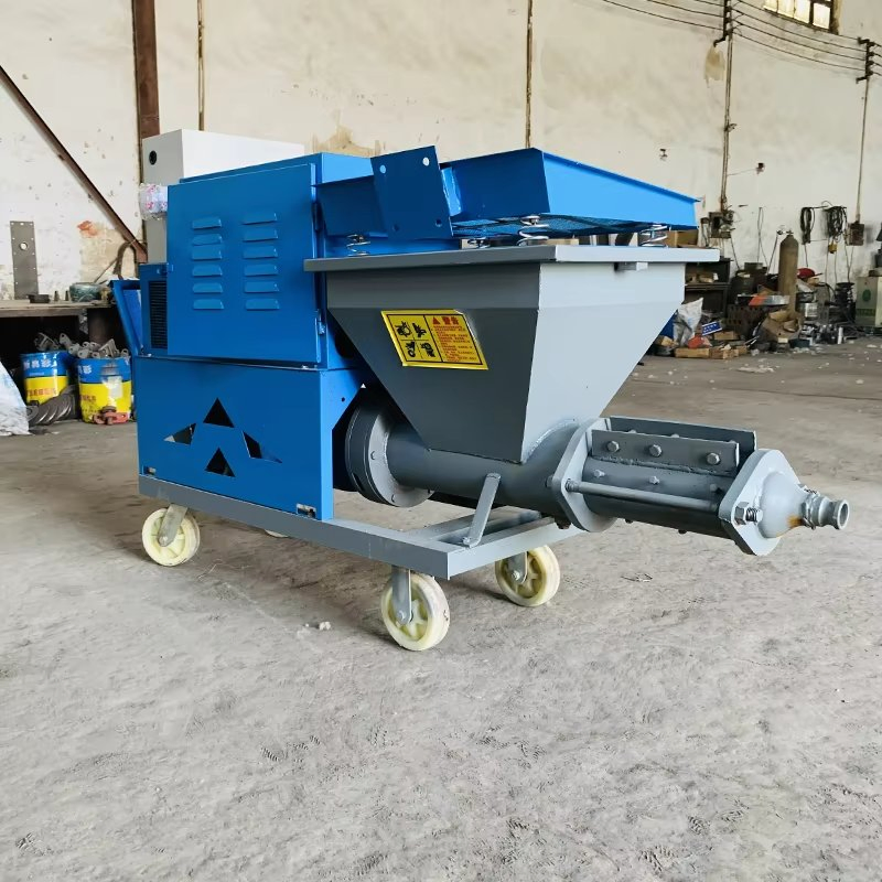 High-Lift Screw Pump for Vertical 40m Mortar Delivery