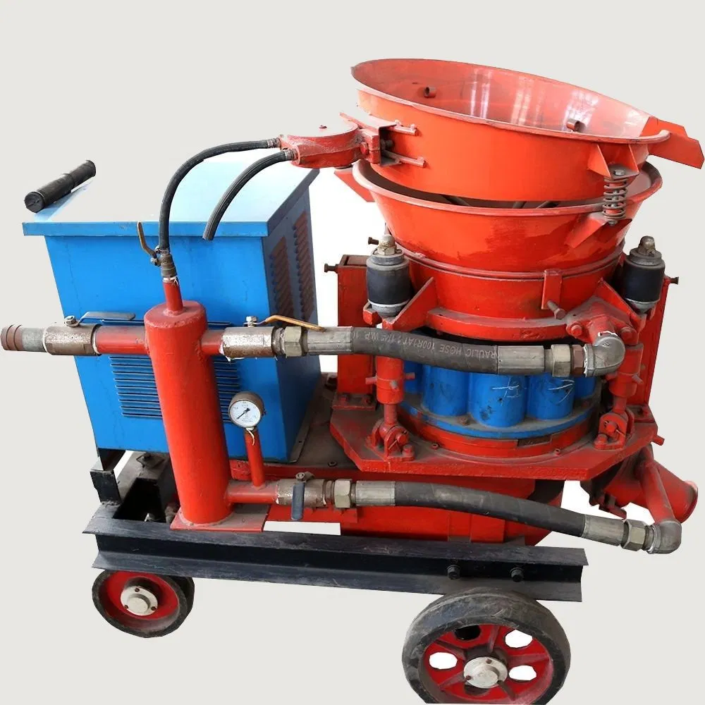 Construction Pz-5 Dry Shotcrete Machine Mine Explosion-Proof Concrete Grouting Gunite Shotcrete Machine