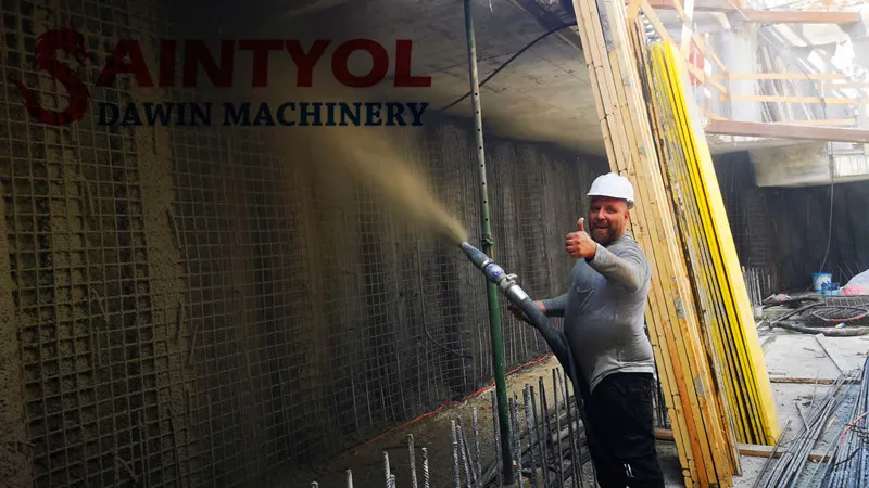 Shotcrete Machine Display
