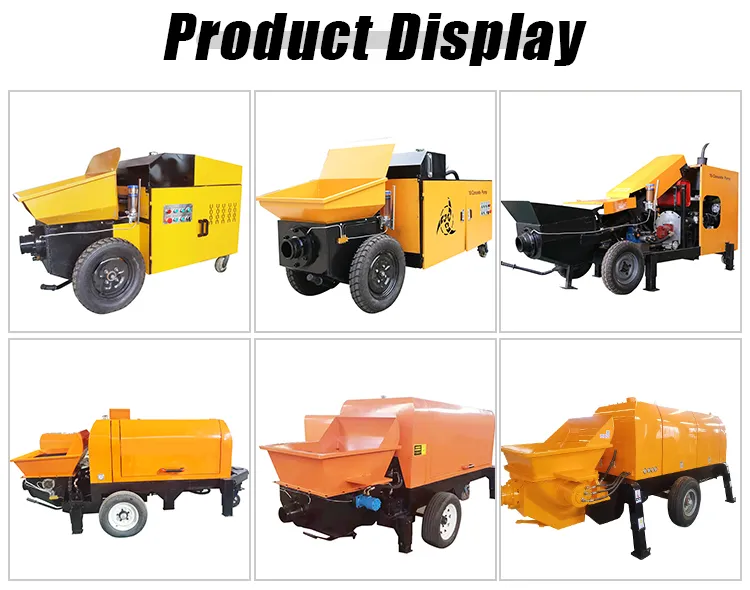 Concrete Wet Spraying Machine Front View