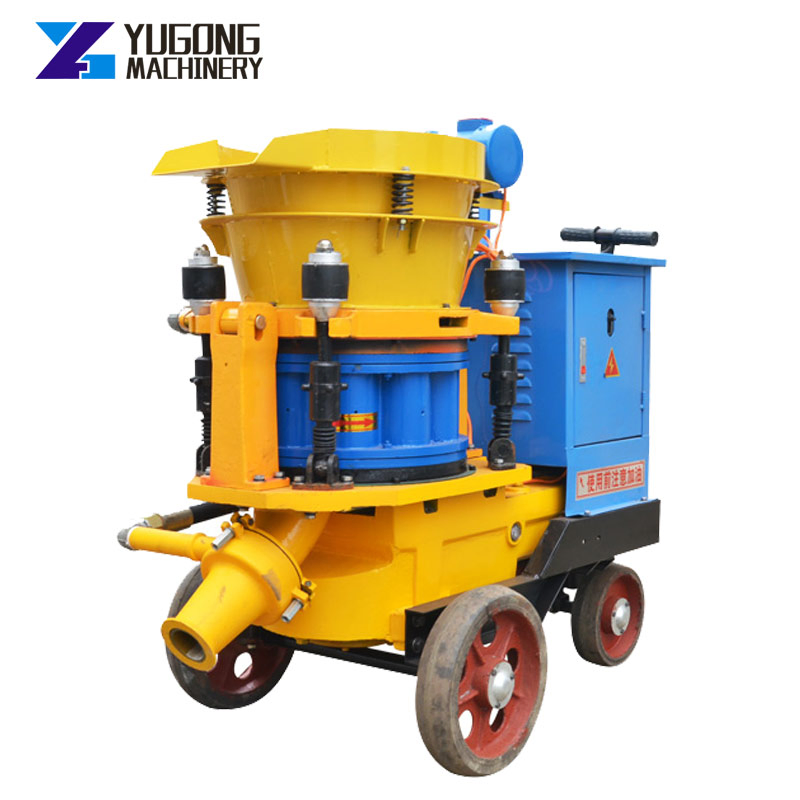 Pneumatic Wet Mix Concrete Shotcrete Spraying Gunite Machine