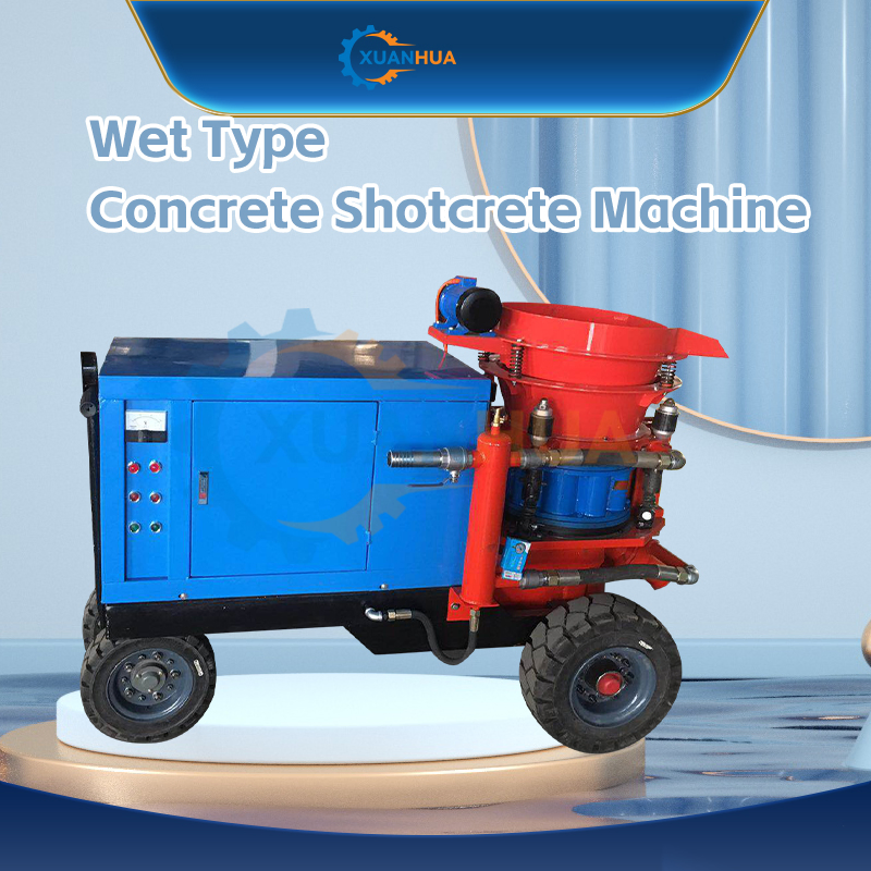 Henan Shotcrete Machine Wet Mix Concrete Spraying Shotcrete Machine