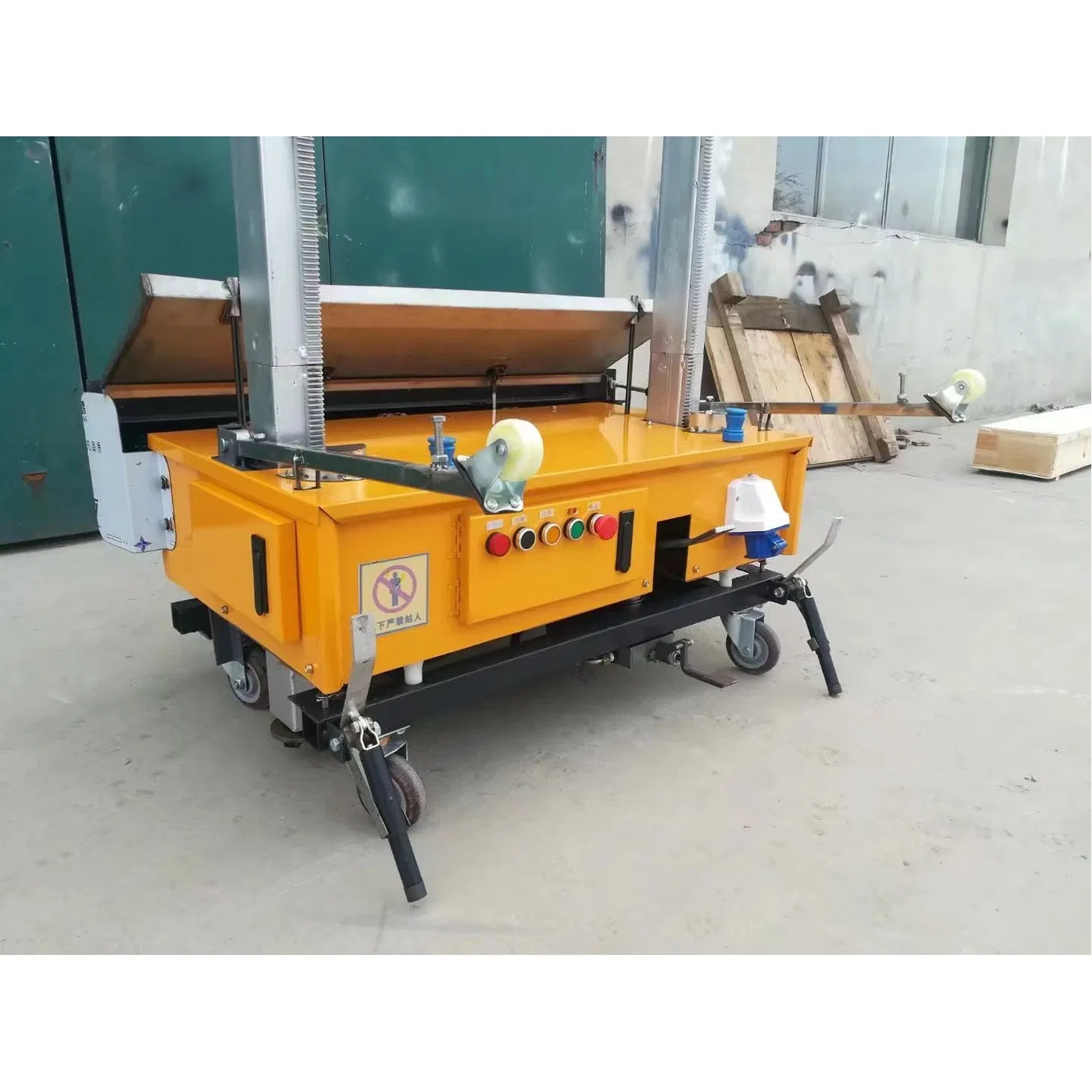 Advanced Wall Plastering Machine / Render Spray Equipment for Building Sites