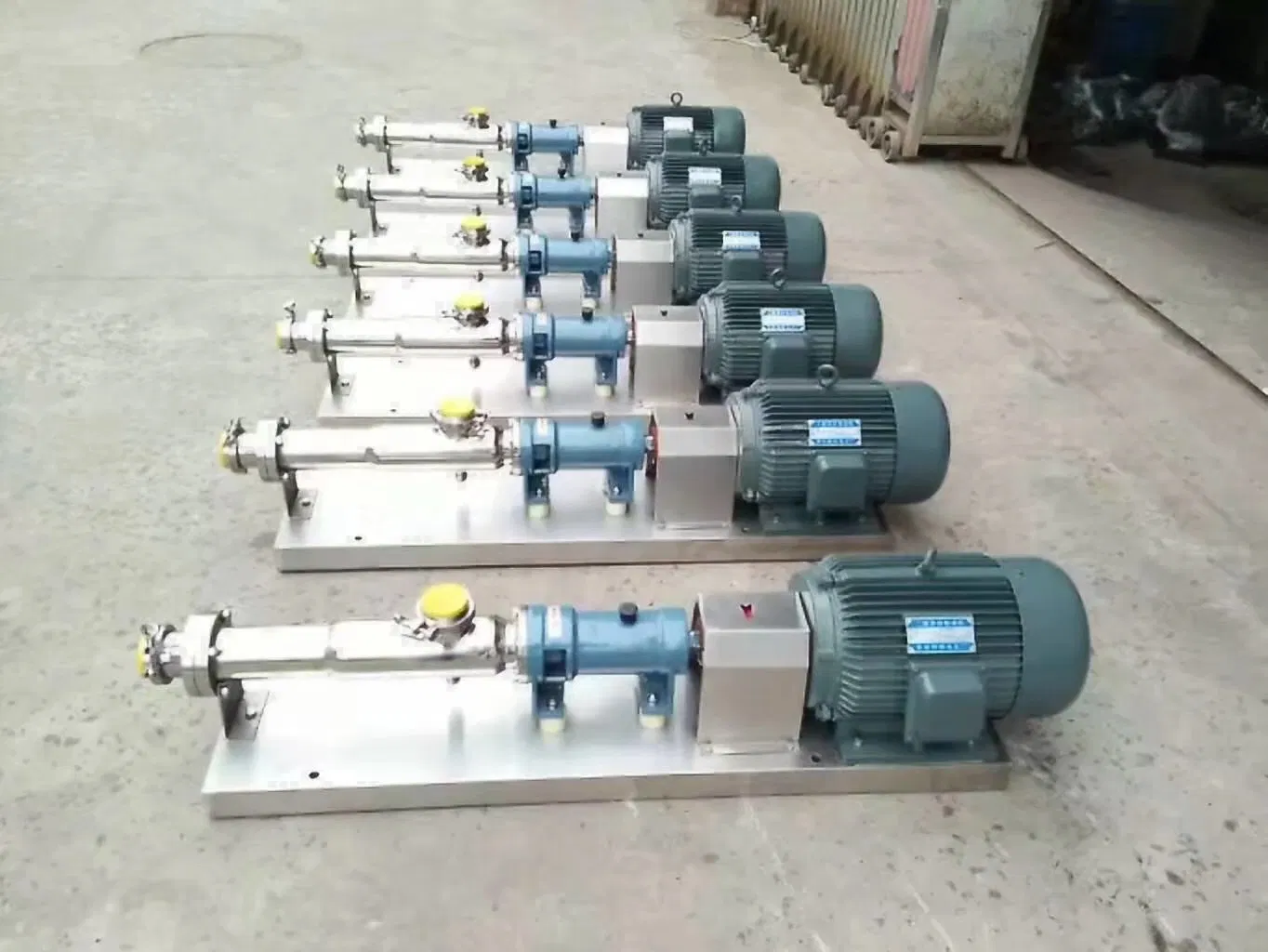 Factory Directly Sale Screw Pump for Mortar for Slurry and Oil