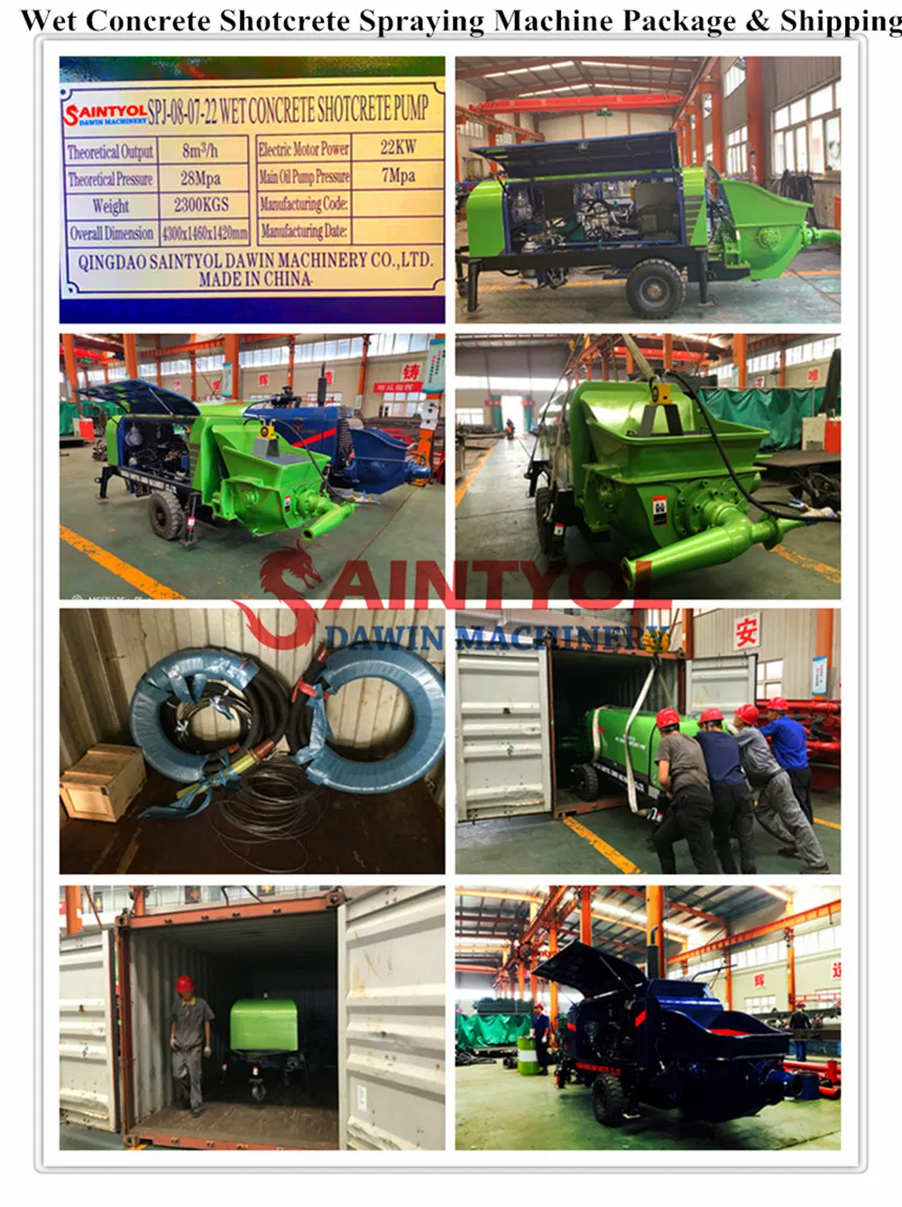 Shotcrete Machine Assembly Parts 3