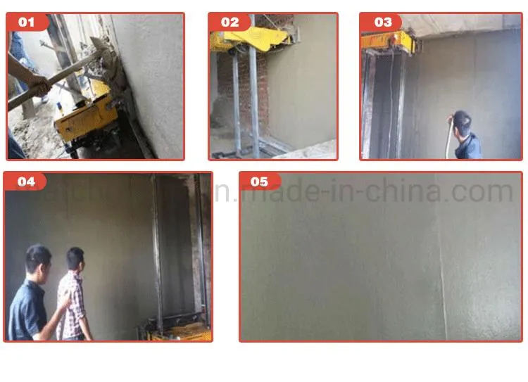 Auto Plaster Render Machine/Wall Plastering Machine/Cement Spray Plaster Machine