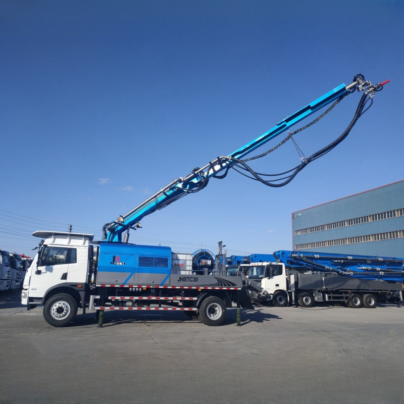 Concrete Distributor Truck-Mounted Wet Concrete Shotcrete Pump Truck Shotcrete Concrete Pump