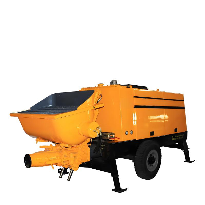 Factory Concrete Trailer Pump Diesel Automatic Concrete Pump
