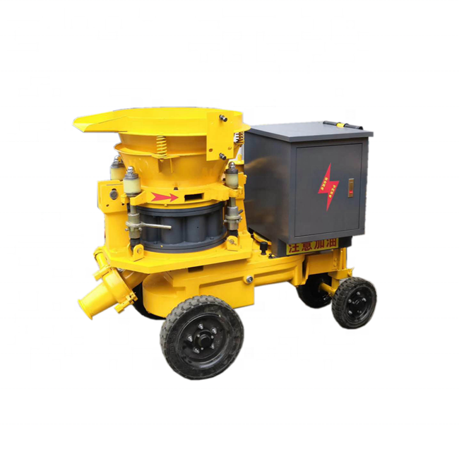 Underground Construction Slope Project Dry Mix Concrete Gunite Spraying Machine Refractory Shotcrete Machine