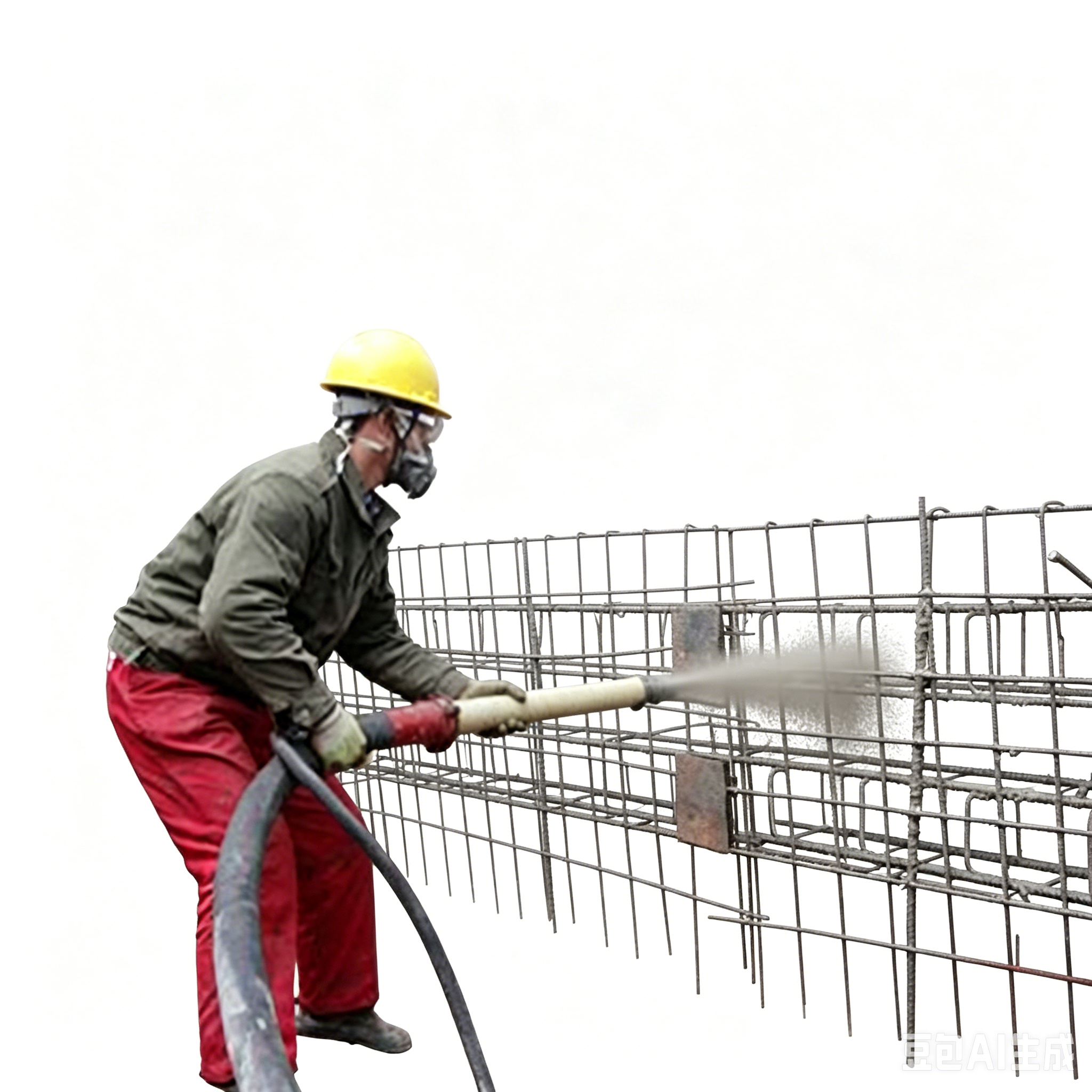 Durable Mine Engineering Shotcrete Machine Dry Mixed Concrete Spraying Machine