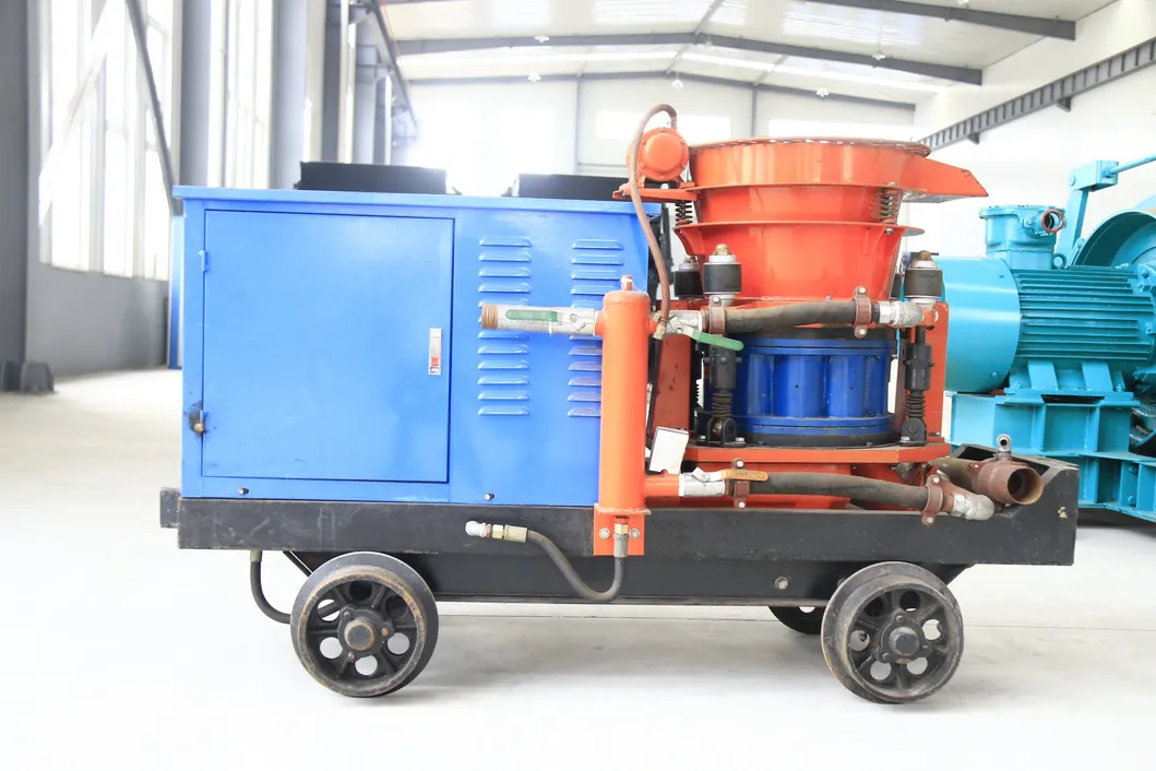 Shotcrete Machine Working Process 1