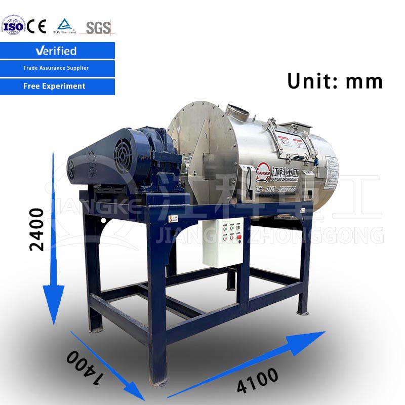 Sealed Stainless Steel Mixing Equipment the Automatic Stainless Steel Dry Powder Mixing Equipment Adopts Advanced Mixing